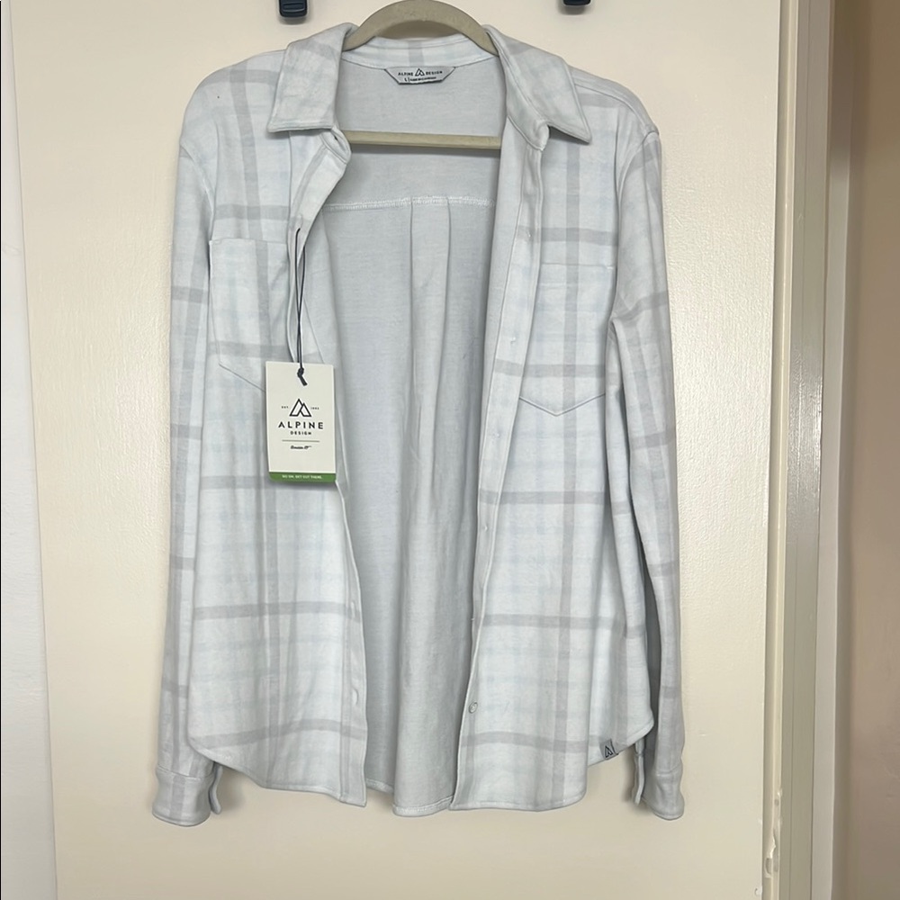 Alpin White Plaid Shirt